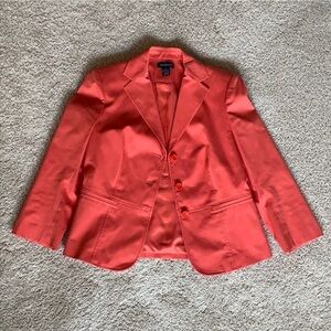 Ann Taylor Coral Blazer